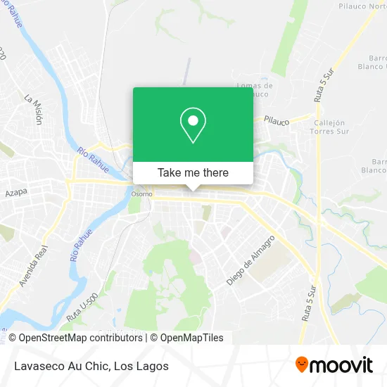 Lavaseco Au Chic map