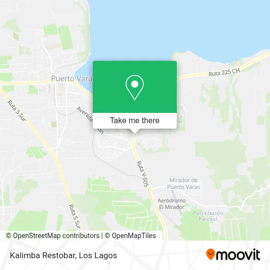 Kalimba Restobar map