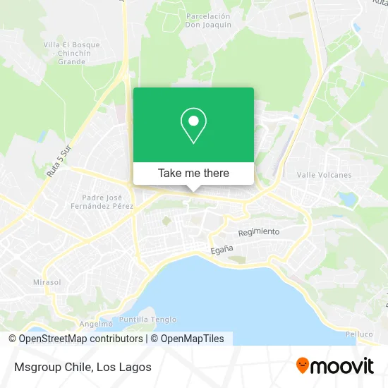 Msgroup Chile map