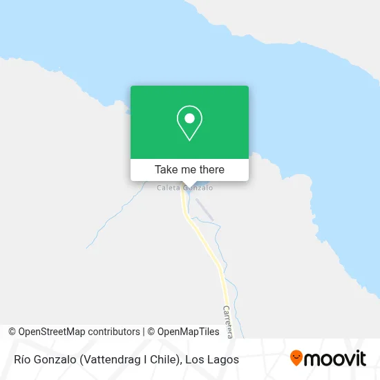 Río Gonzalo (Vattendrag I Chile) map