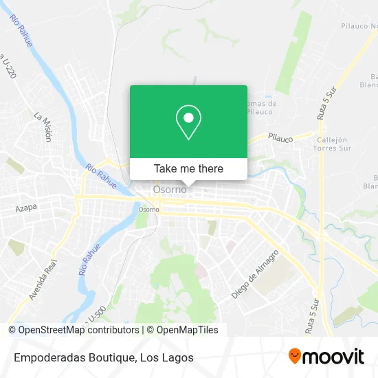 Empoderadas Boutique map