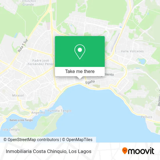 Inmobiliaria Costa Chinquio map