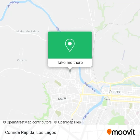 Comida Rapida map