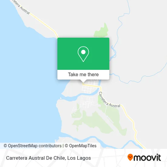 Carretera Austral De Chile map