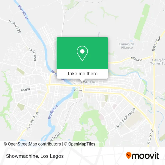 Showmachine map