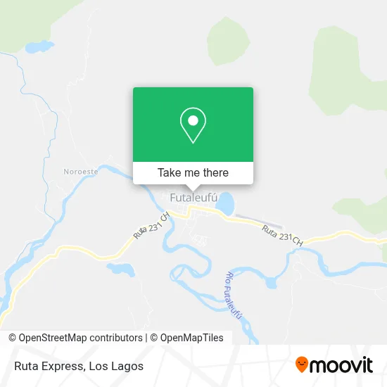 Mapa de Ruta Express
