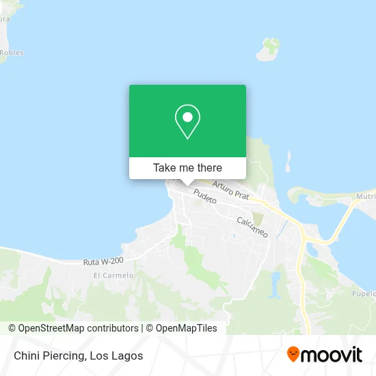 Chini Piercing map