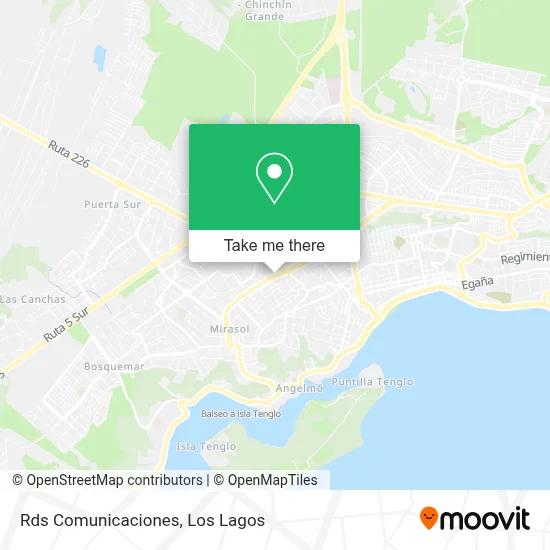 Rds Comunicaciones map