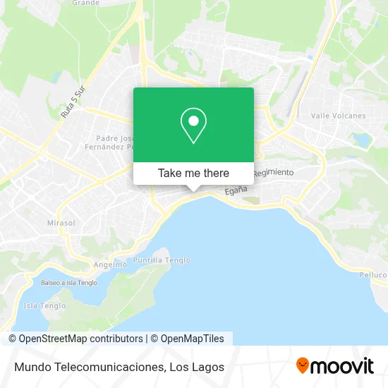 Mundo Telecomunicaciones map