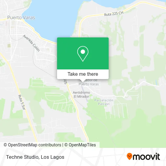 Techne Studio map
