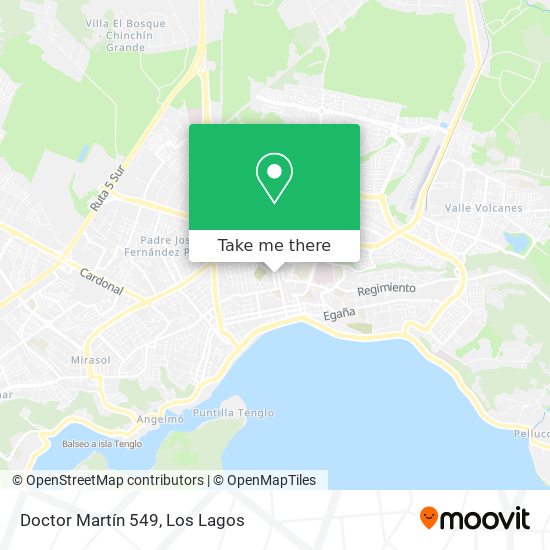 Doctor Martín 549 map