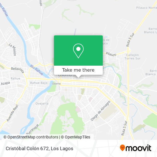 Cristóbal Colón 672 map