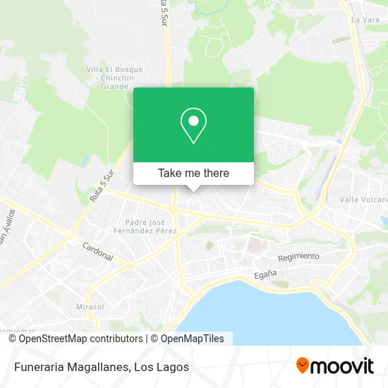 Funeraria Magallanes map