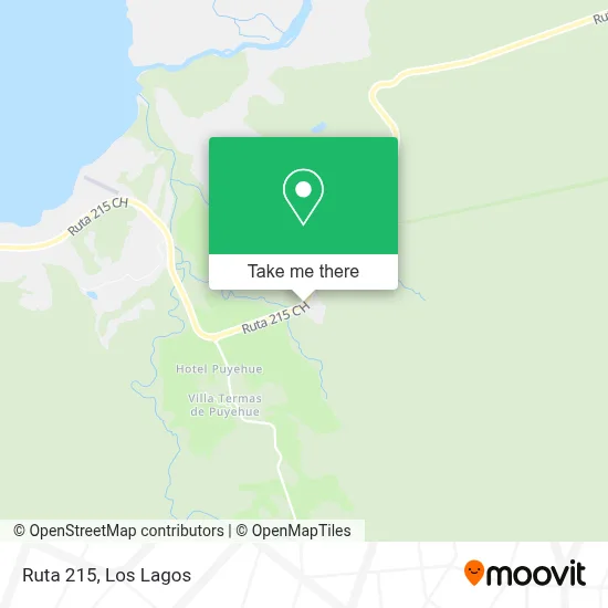Ruta 215 map