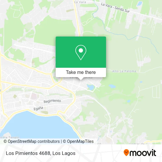 Los Pimientos 4688 map