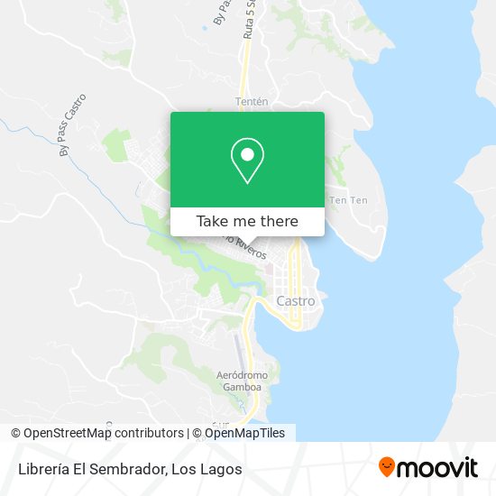 Mapa de Librería El Sembrador