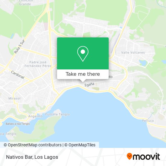 Mapa de Nativos Bar