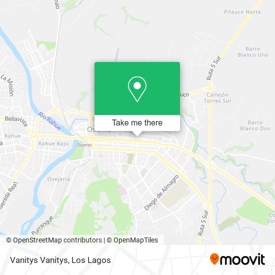 Mapa de Vanitys Vanitys