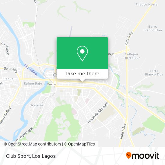 Mapa de Club Sport