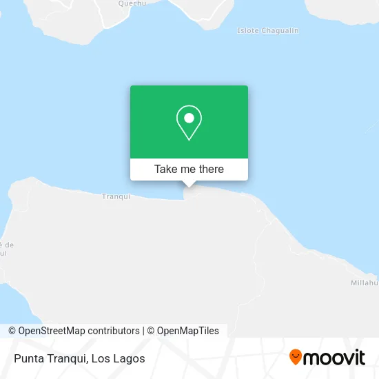 Punta Tranqui map