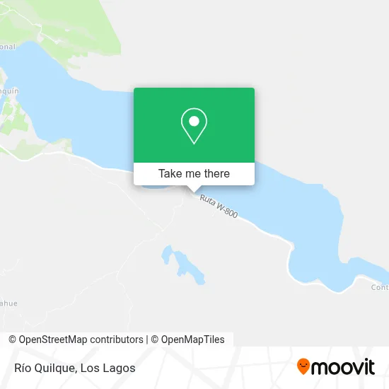 Río Quilque map