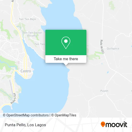 Punta Pello map