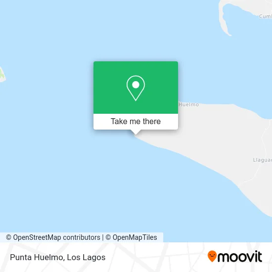 Punta Huelmo map