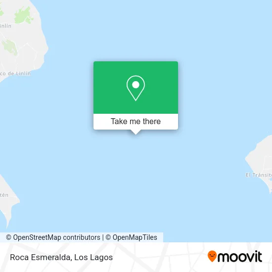 Roca Esmeralda map