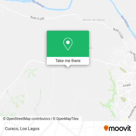 Curaco map