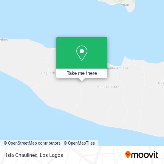 Isla Chaulinec map