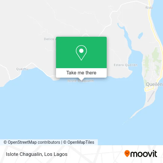 Islote Chagualín map
