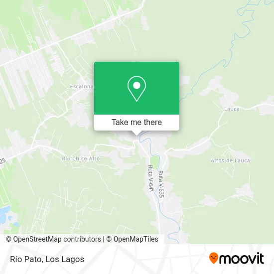 Río Pato map