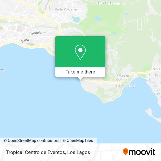 Tropical Centro de Eventos map