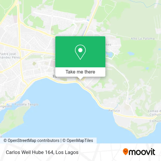 Carlos Weil Hube 164 map