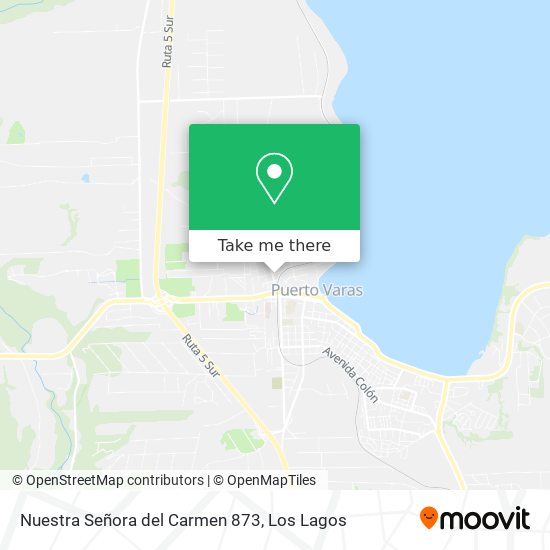 Nuestra Señora del Carmen 873 map