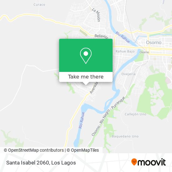 Santa Isabel 2060 map