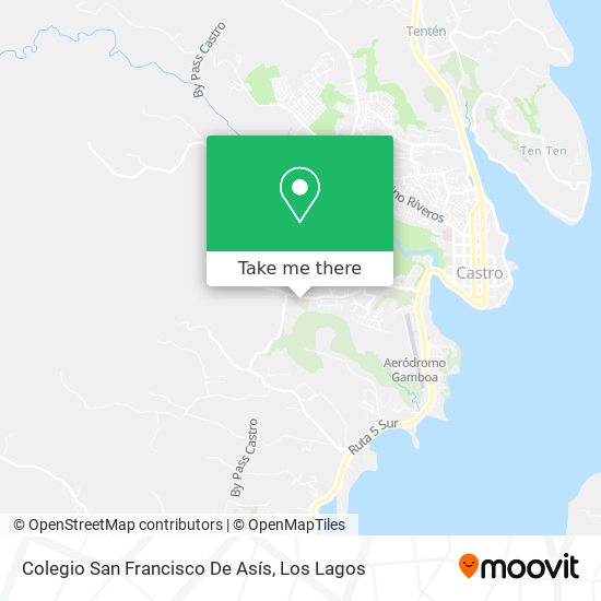 Mapa de Colegio San Francisco De Asís