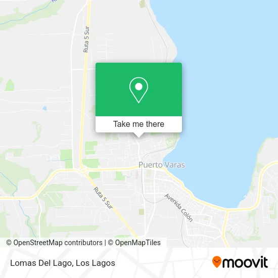 Lomas Del Lago map