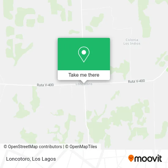 Loncotoro map