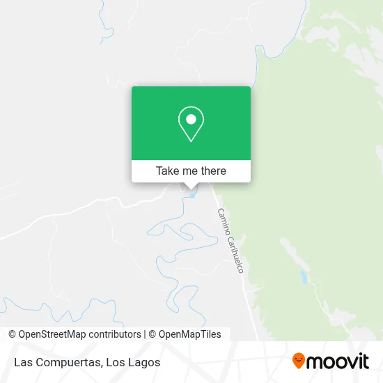 Las Compuertas map