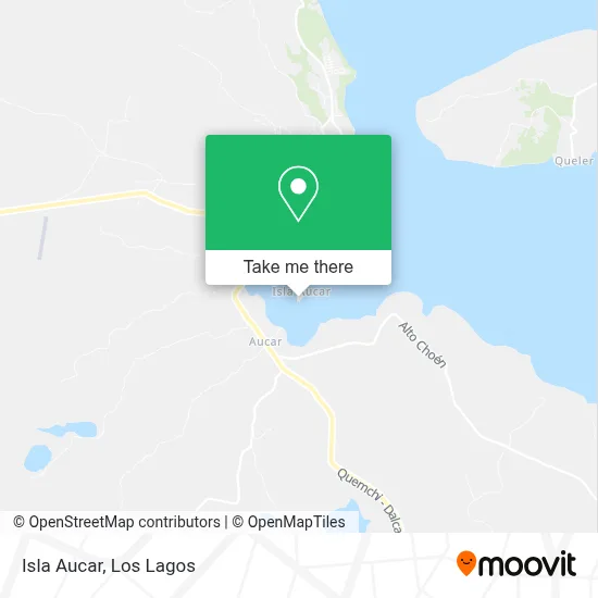 Isla Aucar map