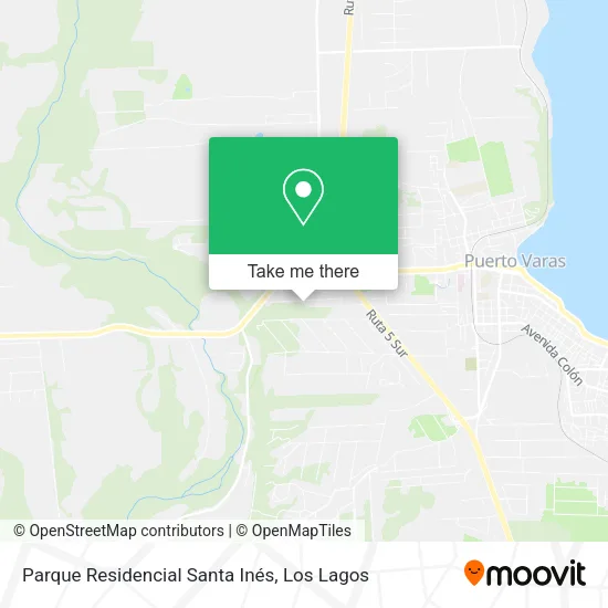 Parque Residencial Santa Inés map