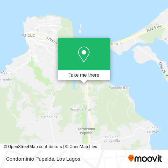 Condominio Pupelde map