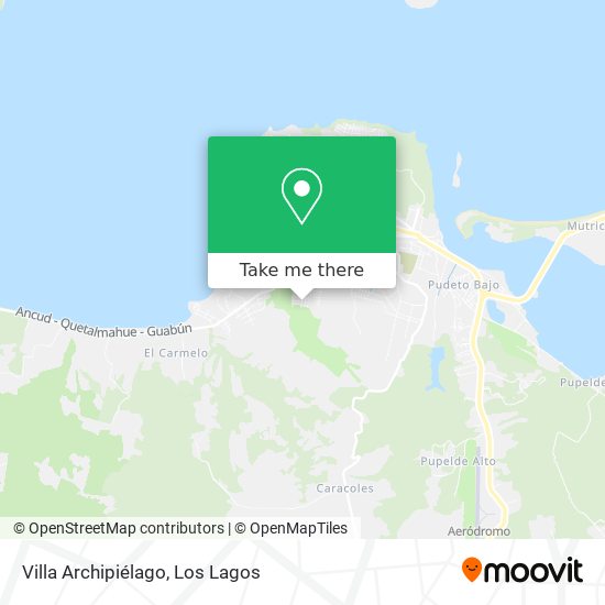 Villa Archipiélago map