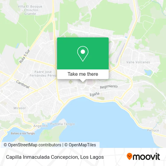 Capilla Inmaculada Concepcion map