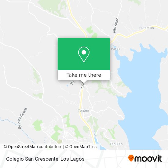 Mapa de Colegio San Crescente