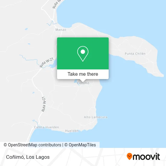 Coñimo map