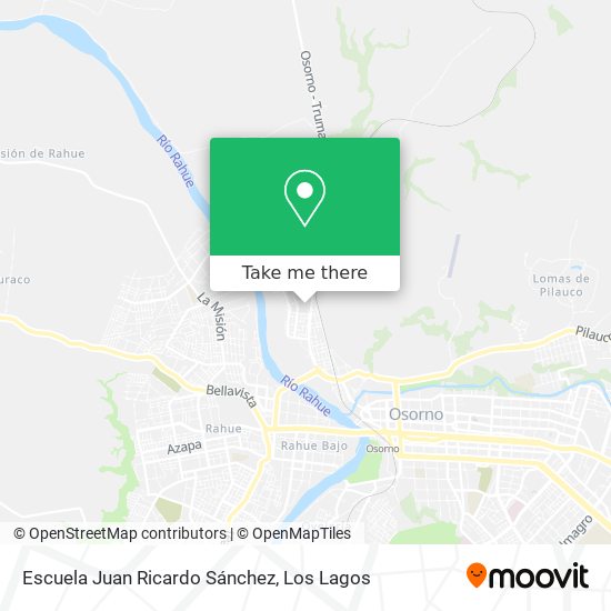 Escuela Juan Ricardo Sánchez map