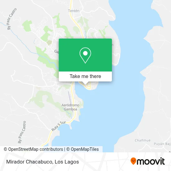 Mirador Chacabuco map