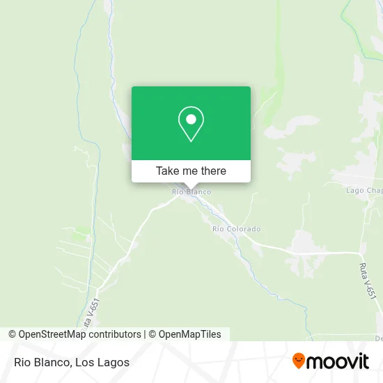 Rio Blanco map
